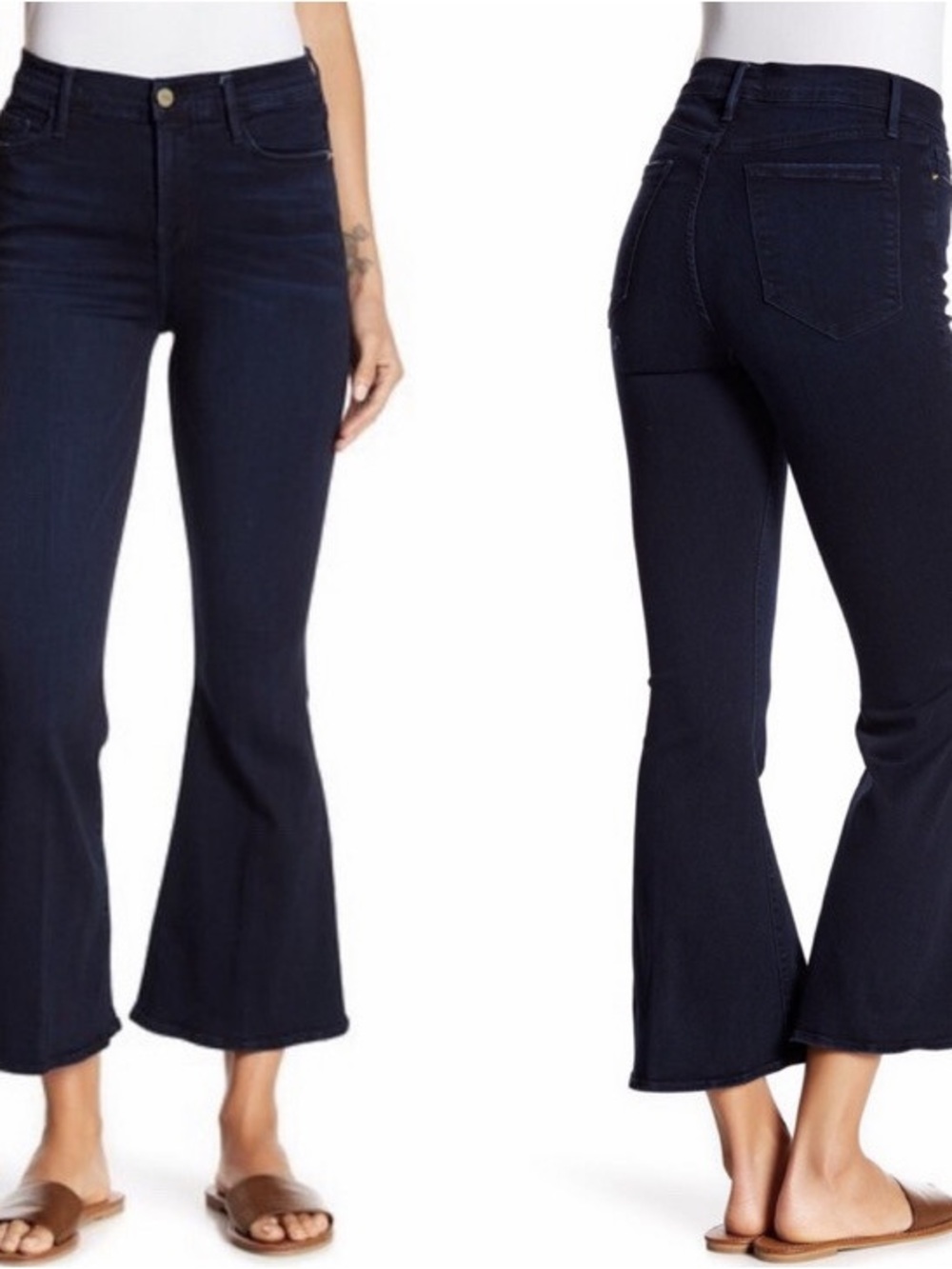 FRAME Le Crop Bell Jeans